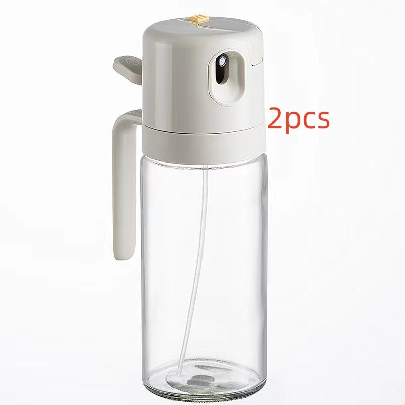 2 In 1 Oil Sprayer Bottle BBQ Cooking Oil Dispenser Olive Oil Pourers Sprayer Kitchen Baking Oil Mister Vinegar Bottle - MRG Official Store