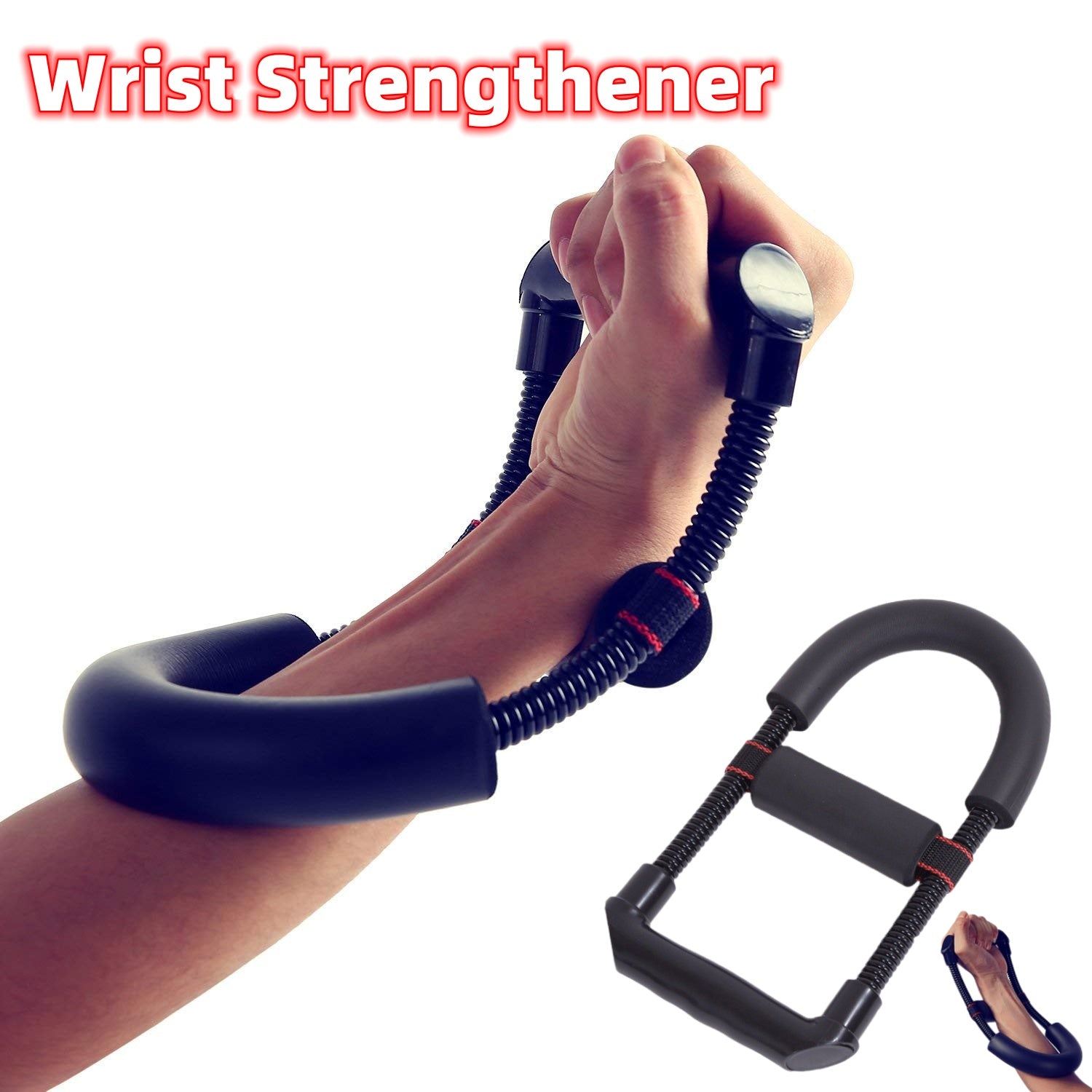 Grip Power Wrist Forearm Hand Grip Arm Trainer Adjustable Forearm Hand Wrist Exercises Force Trainer Power Strengthener Grip Fitness - MRG Official Store