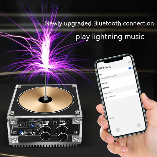 Music Tesla Coil Hand-touching Lightning Bluetooth In Palm - MRG Official Store