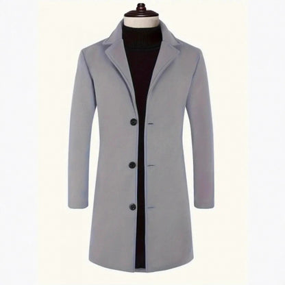 Men's Loose And Comfortable Trench Coat