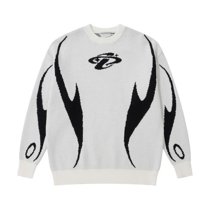 American-style Casual Loose-fitting Unisex Sweater